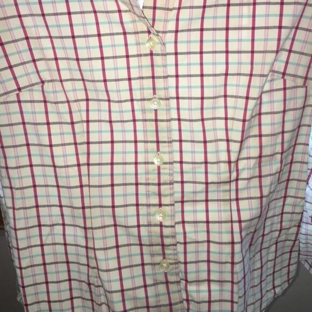 Gap Plaid Button Down - image 3